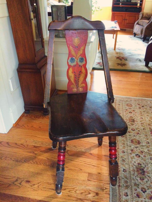 Webbing and Burlap: Restoring the Seat of Wendy's Great-Grandfather's Chair  - Old Town Home